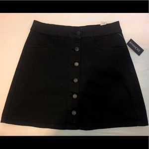 Mandee Black Mini Skirt
